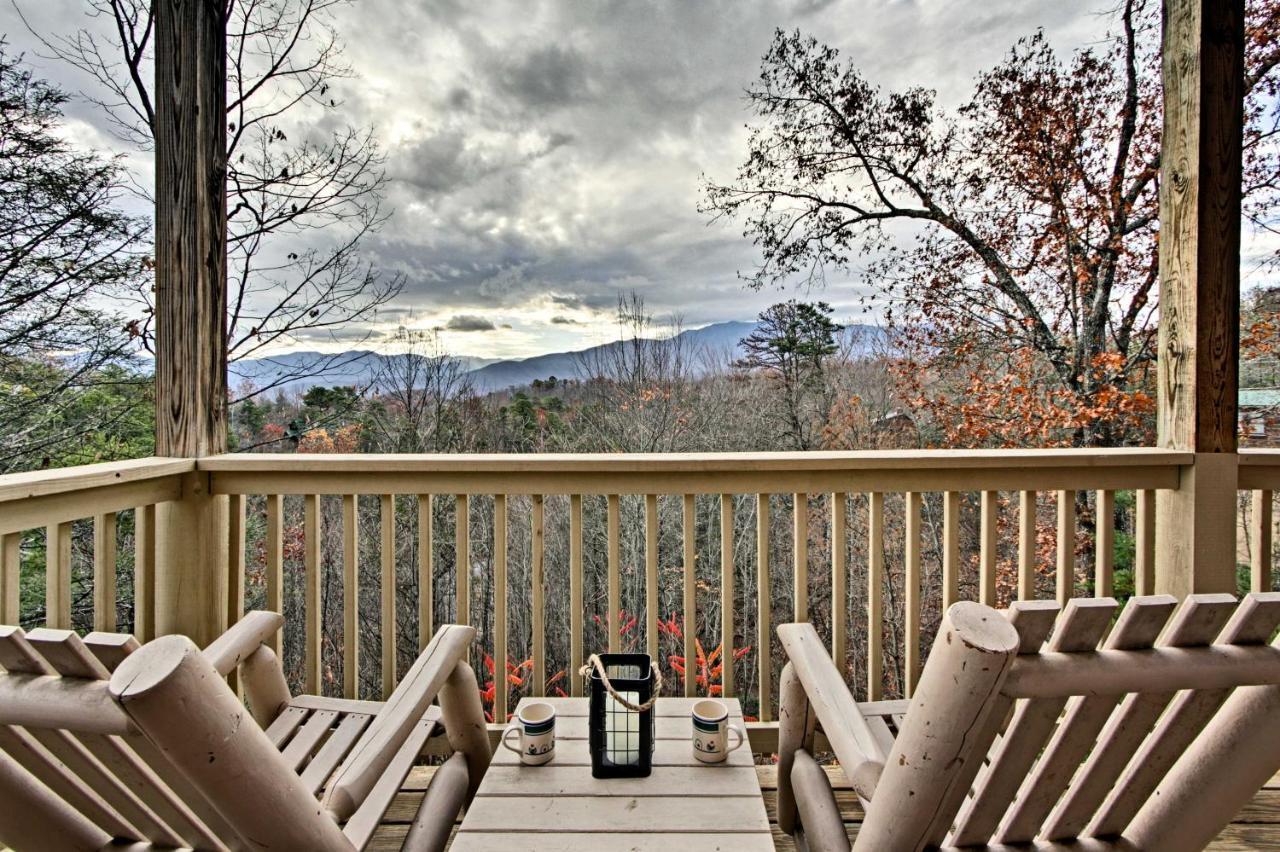 Gatlinburg Cabin With Pool Table And Hot Tub! Eksteriør bilde